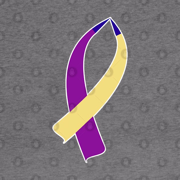 Awareness Ribbon (Bladder Cancer) by BlakCircleGirl